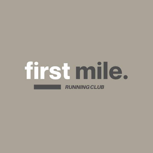 first mile. Logo